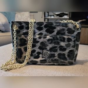 Anne Klien leopard purse